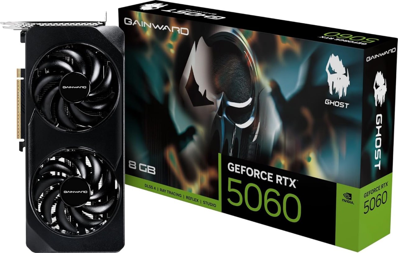 Placa gráfica RTX 5060 Ghost 8GB GDDR7 GAINWARD