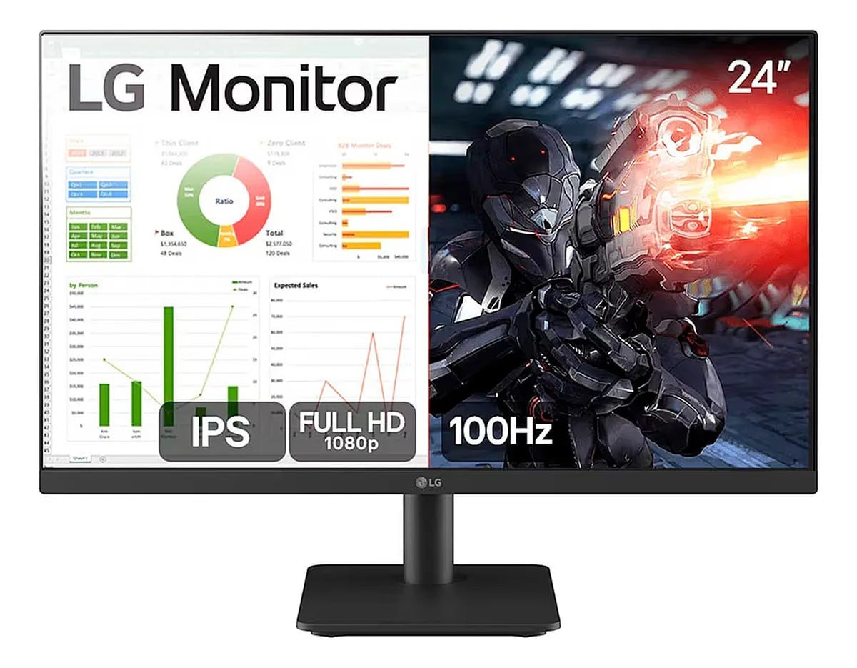 Monitor Gamer LG 24" Ips Fullhd 100hz