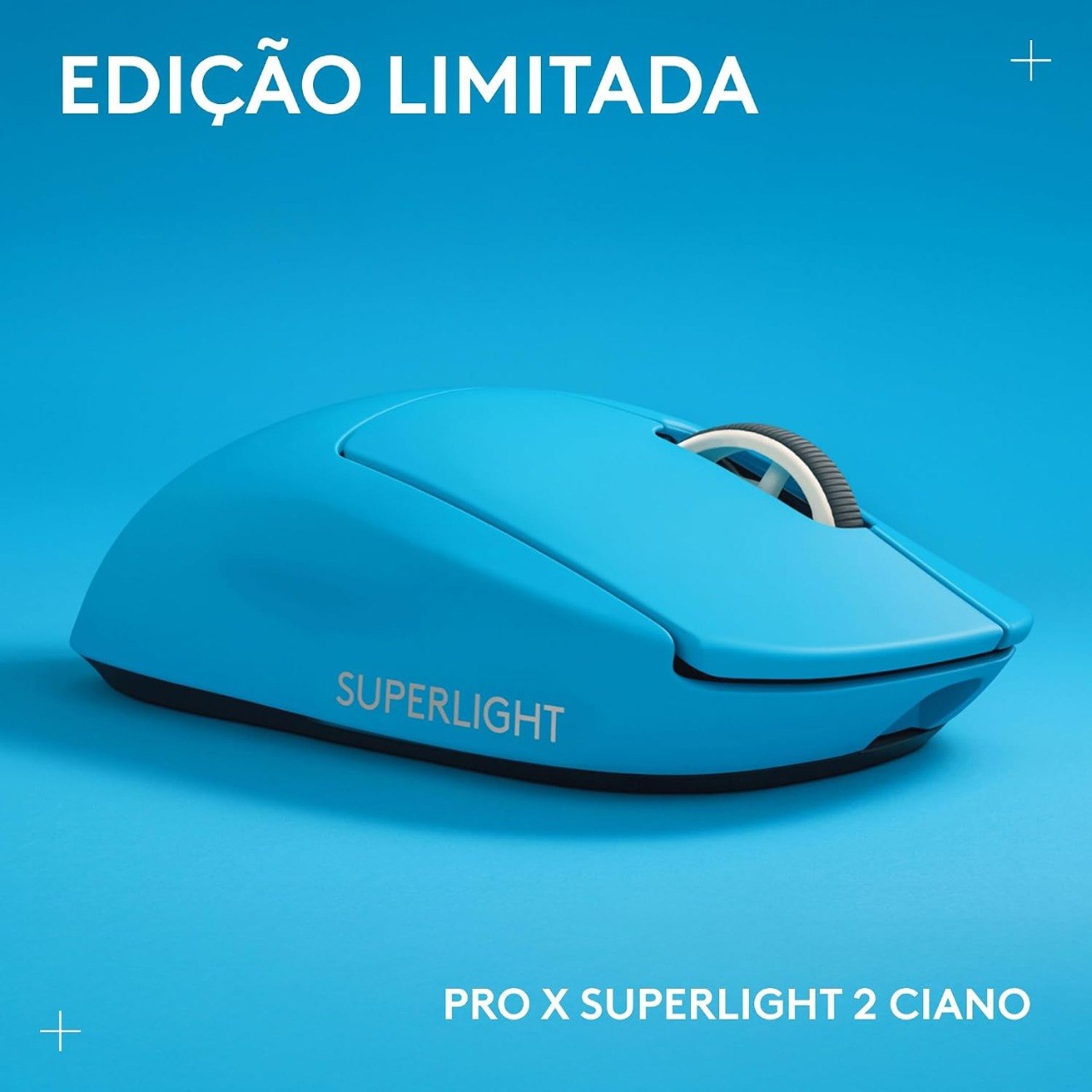 Mouse Gamer Sem Fio Logitech G PRO X SUPERLIGHT 2 com Tecnologia LIGHTSPEED - Ultraleve com 60g