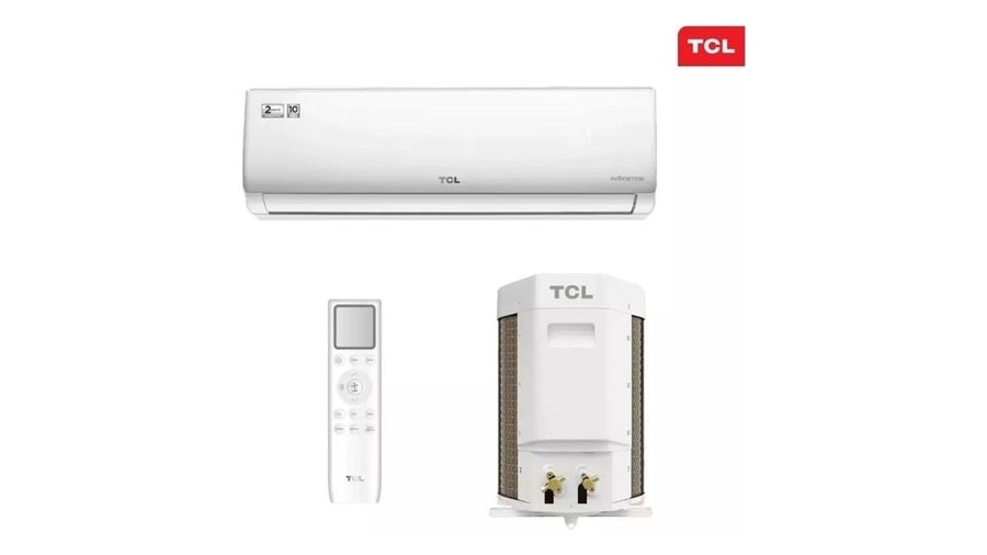 AR CONDICIONADO TCL SPLIT HI WALL ELITE INVERTER 12.000 BTUS – Modelo Frio 220V