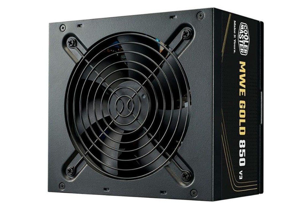 Fonte Cooler Master MWE Gold 850 V3, 850W, 80 Plus Ouro, ATX 3.1, PFC Ativo, Preto