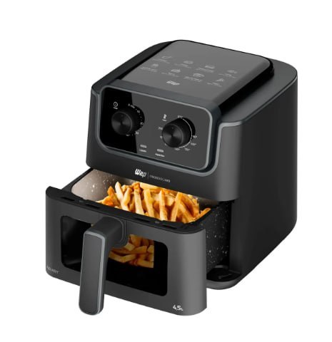 Wap Af01 Airfryer 4,5l Visor Com Luz Interna Antiaderente 127V