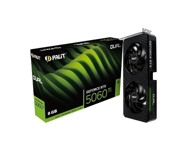 Palit GeForce RTX 5060 Ti Dual (8GB GDDR7)
