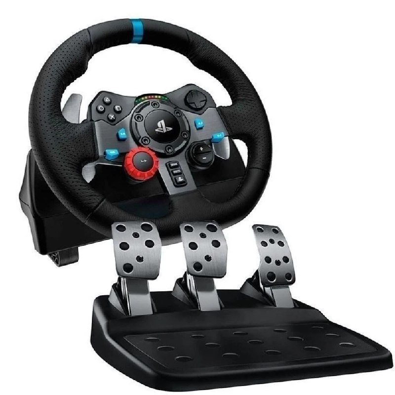 Volante e Pedais Logitech G29 Driving Force | com Force Feedback, para PS5, PS4, PS3 e PC