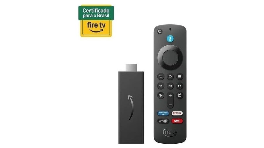 Fire Tv Stick Hd Com Comandos Por Voz Amazon Preto De Voz