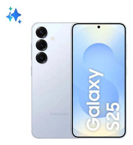 Samsung Galaxy S25 5G, 256GB, 12GB, Câmera Tripla - Azul marinho