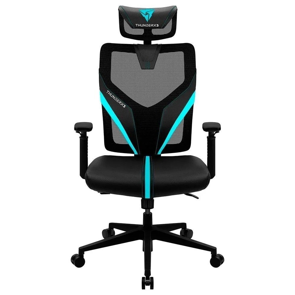 Cadeira ThunderX3 Ergonomic Yama1, Black/Cyan