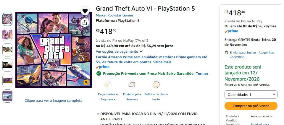 Grand Theft Auto VI - PlayStation 5