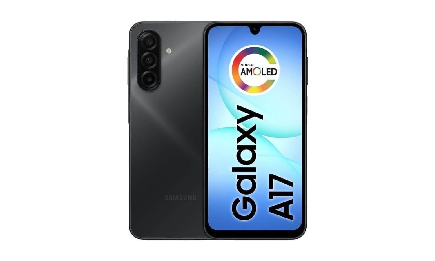Celular Samsung Galaxy A17, 256GB, 8GB, 50MP Tela 6.7", IP54 - Preto