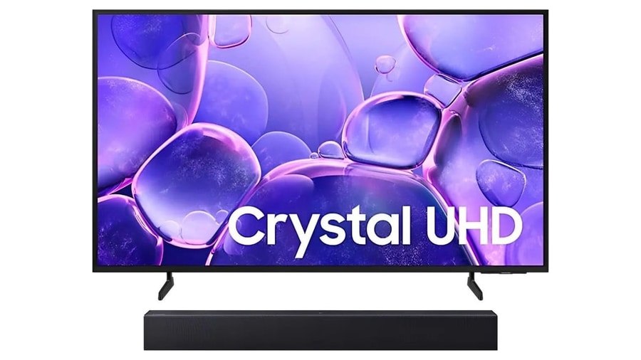 Samsung Smart Tv 58 Crystal Uhd 4k 2025 + Soundbar Hw-b400f