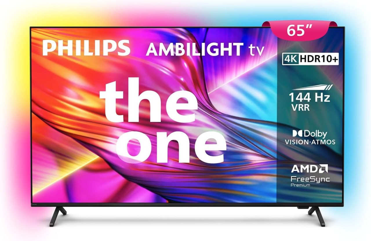 PHILIPS, Smart TV, Ambilight THE ONE 65" 4K 144 Hz