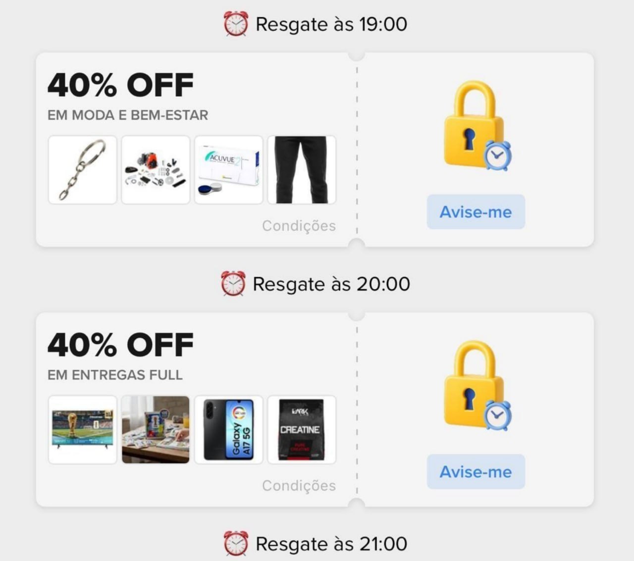 RESGATEM O PRIMEIRO CUPOM DE 40% NO MERCADO LIVRE LIBERADO