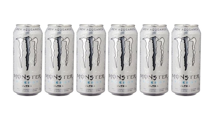 Monster Ultra 473ml, 6 Unidades Pack de 6 Unidades