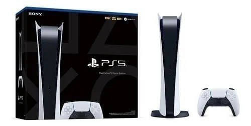 Playstation 5 Sony 825gb + 1 Controle Sem Fio Digital Cor Branco (PARCELADO)