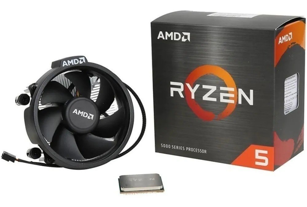 Processador Amd Ryzen 5 5500 3.6ghz 4.2ghz Max Turbo Cache 1