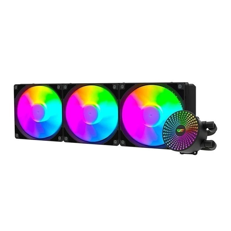 Water Cooler Aigo Darkflash DC360 Radiant, ARGB, 360mm, Preto, DC360BK