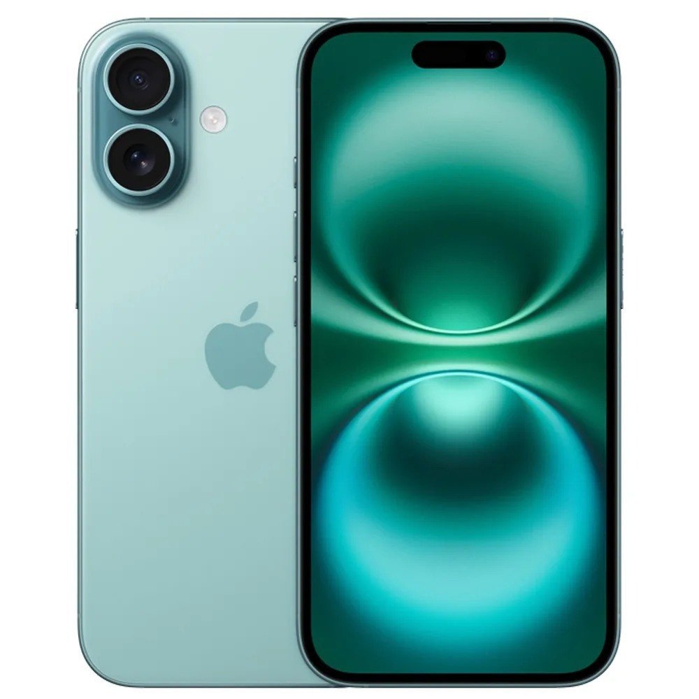 Apple iPhone 16 128 GB Verde-acinzentado