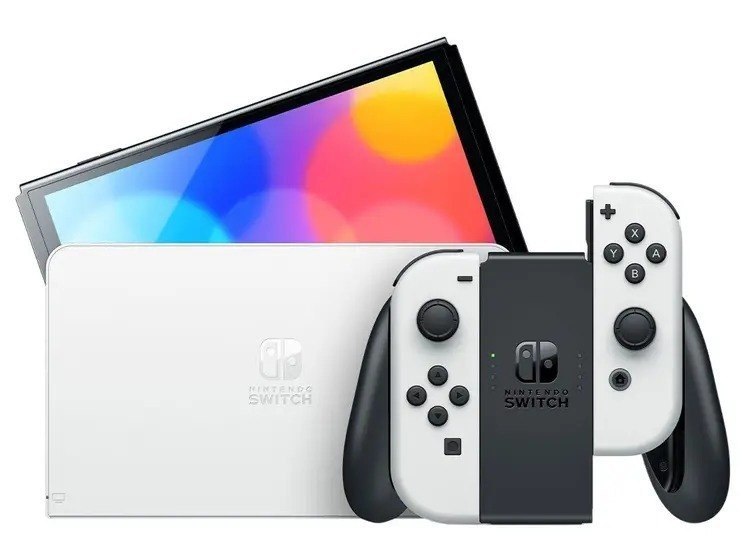 Console Nintendo Switch Oled Nintendo Bundle + Super Mario Bros Wonder + 3 Meses Nintendo Switch Online