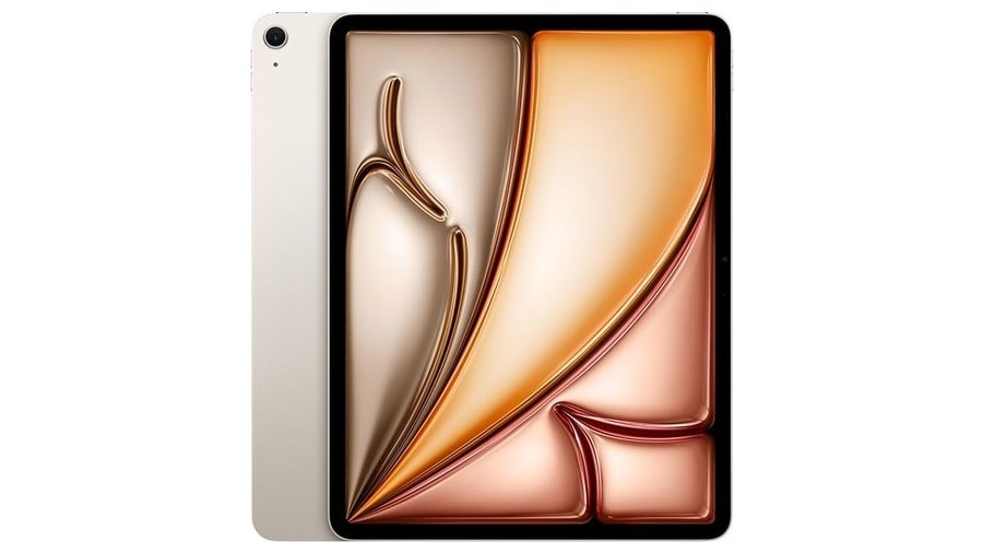 Apple 2025 iPad Air de 13 polegadas (Wi-Fi, 128 GB) - Luz das estrelas (M3)