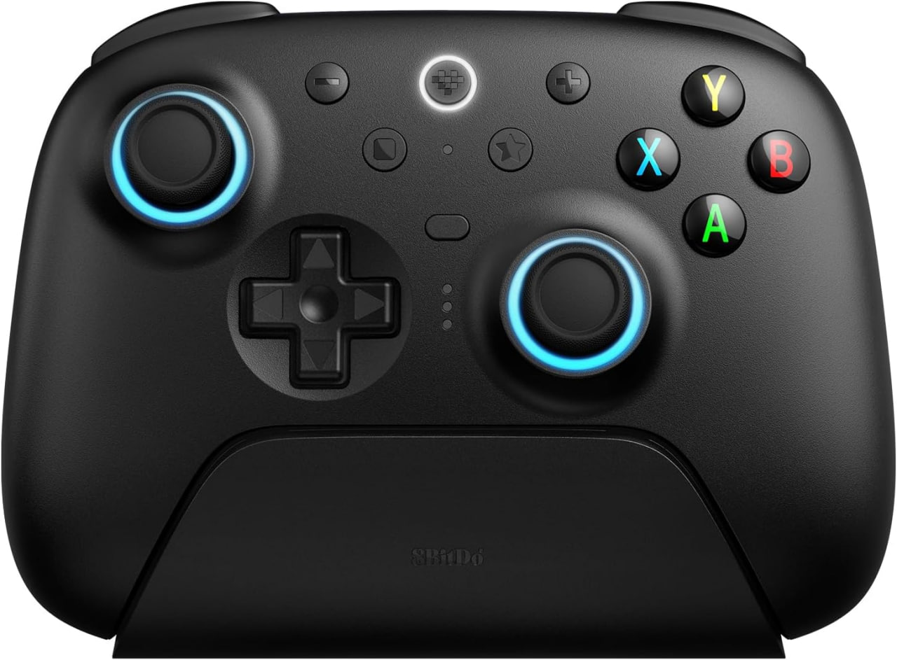 Controle 8BITDO Ultimate 2 TMR Joystick + Dock