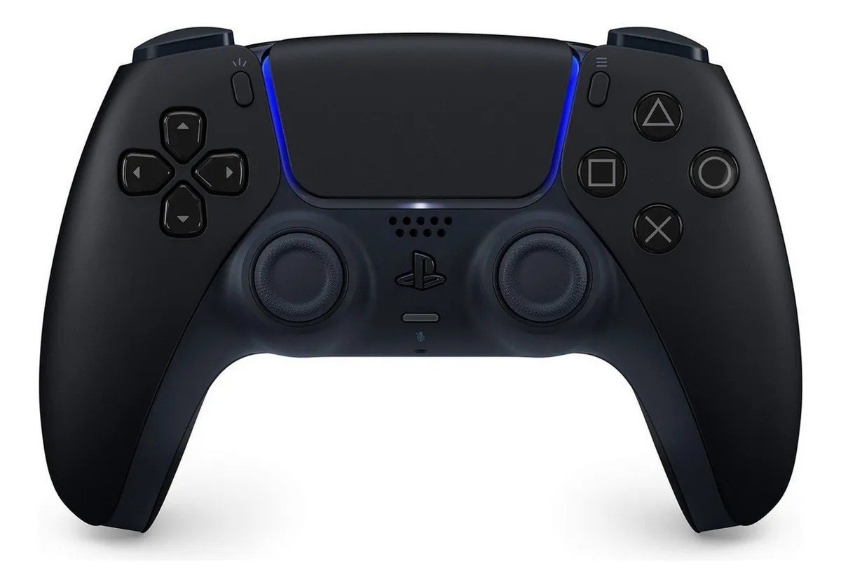 Controle Sem Fio Sony Playstation 5 Dualsense Midnight Black
