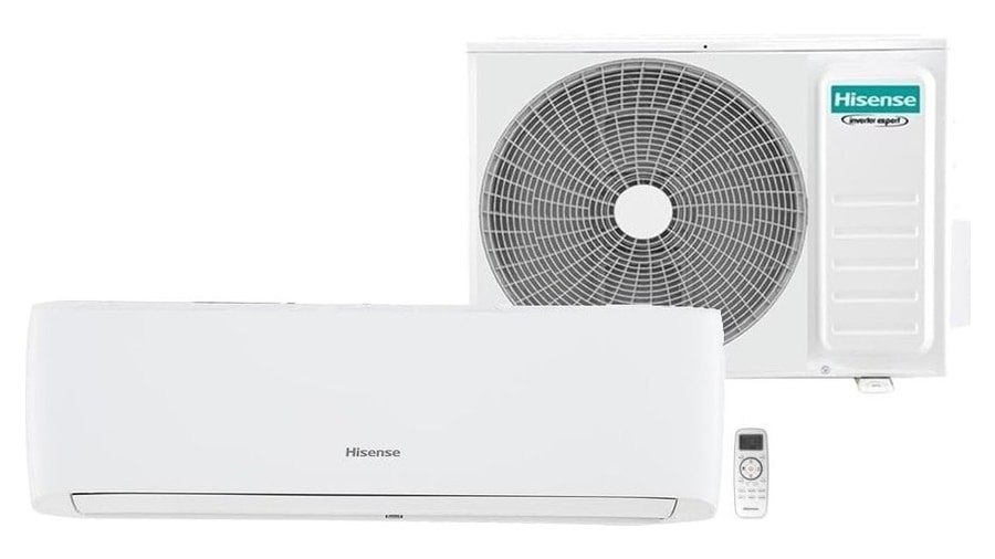 Ar Condicionado Inverter Hisense Hi Wall Eco Plus R-32 sem Wi-fi 9.000 Btus Frio 220v