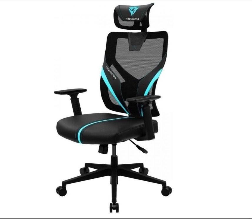 Cadeira Ergonômica Yama1 Ciano ThunderX3