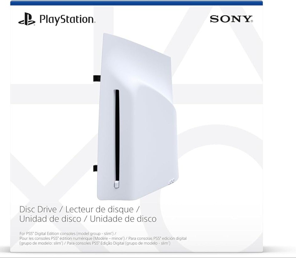 Leitor de disco para consoles PS5 - oficial Sony