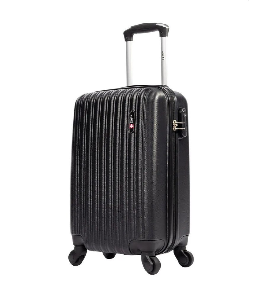 Mala De Bordo 10kg Pequena Londres Swiss Move Preto