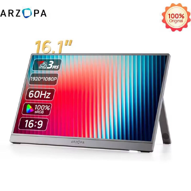 MONITOR PORTÁTIL ARZOPA 16.1" Z1C (1080P)