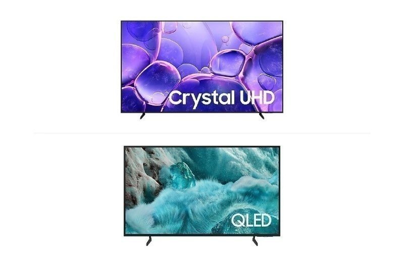 COMBO DUAS TVs) Smart TV 85" Crystal UHD 4K U8100F + Vision AI TV 50" QLED Ultra 4K