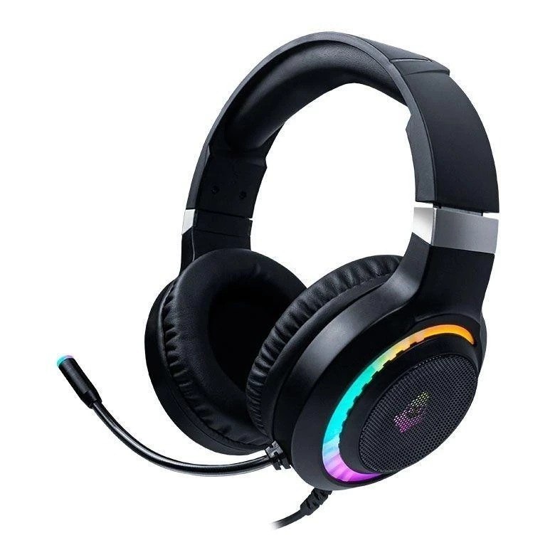 Headset Gamer Mancer Twilight, RGB, Drivers 50mm, Preto