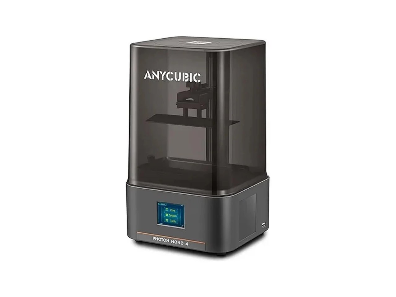 IMPRESSORA 3D DE RESINA ANYCUBIC PHOTON MONO 4 – Tela LCD de 7" com resolução absurda de 10K (9024x5120), sistema de iluminação LighTurbo e volume de impressão de 2,2L