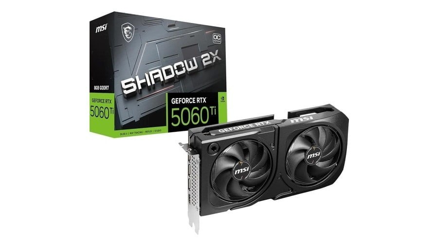 Placa de Vídeo MSI RTX5060TI 8GB GDDR7