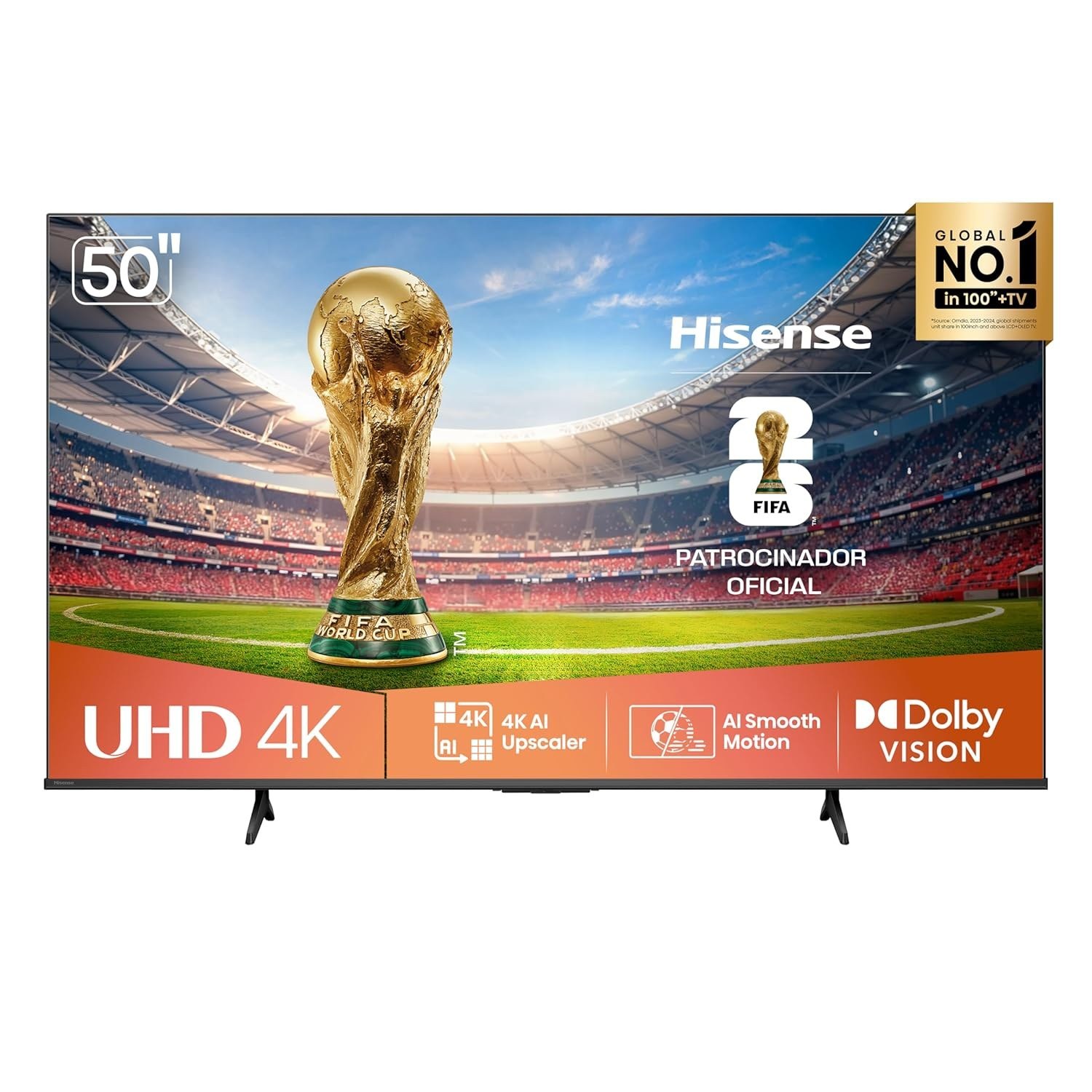 Hisense Smart Tv 4K 50" Polegadas 50A6NV
