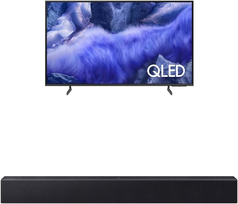 Samsung Combo Vision AI Tv 55" QLED Ultra 4K QEF1 + Soundbar Samsung Hw-B400F