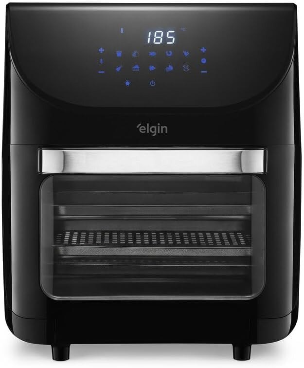 Fritadeira Air Fryer Family Oven Fry Elgin 12L 220V 1.900W 10 funções e Painel Digital