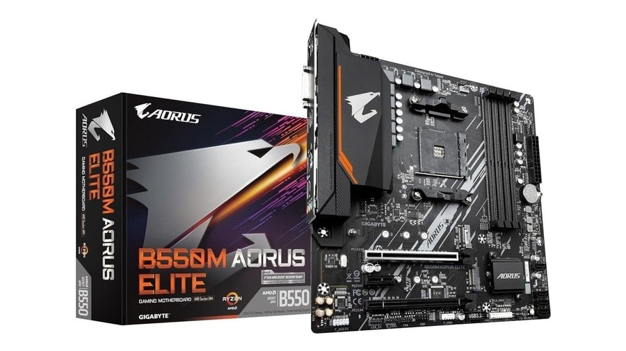 Placa Mãe Gigabyte B550M AORUS ELITE AM4