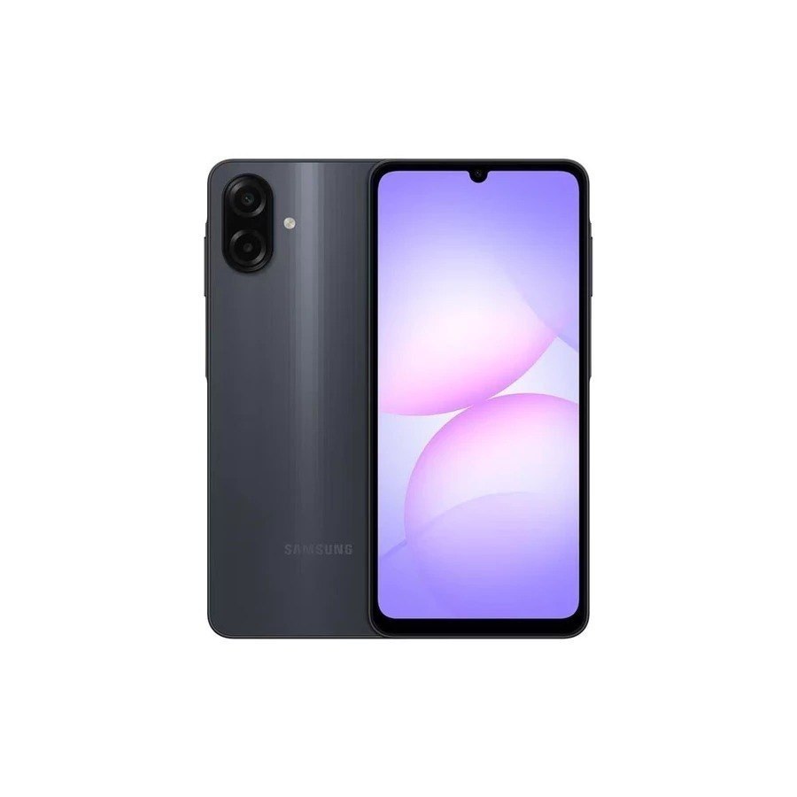 Samsung Galaxy A07 Tela 6.7 128GB 4G 90Hz Câmera Dupla 50MP Preto