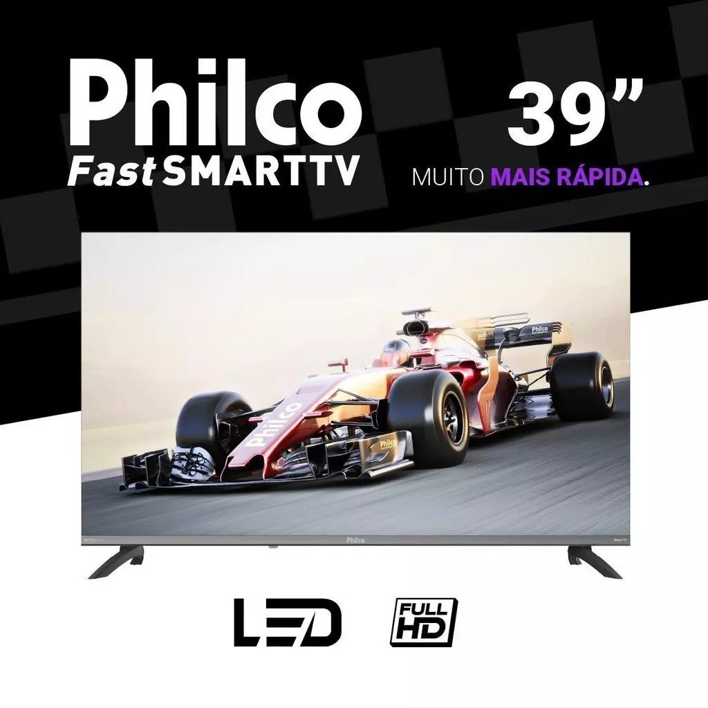 Smart TV 39" Philco Full HD TV Dolby Audio P39CRA