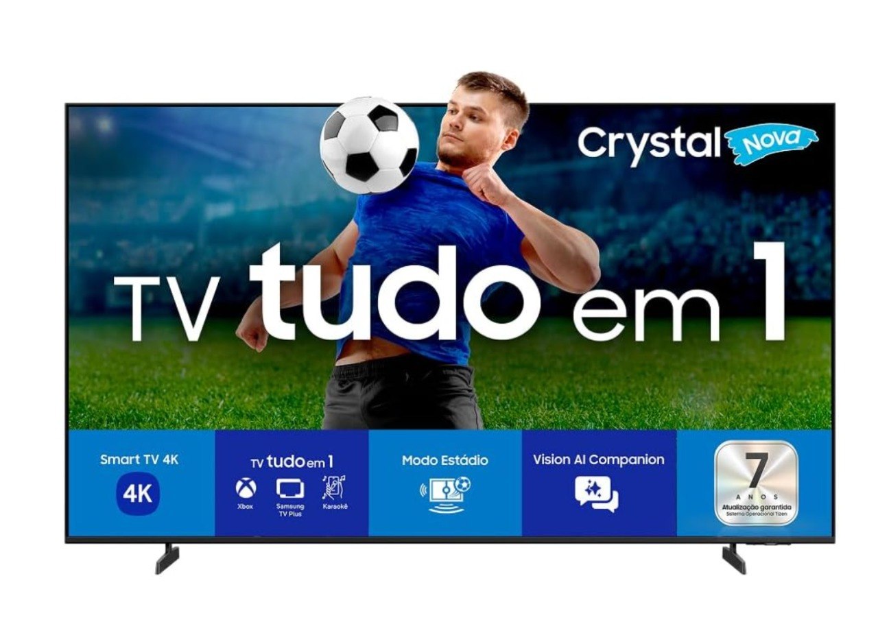 Samsung Smart TV 58" Crystal UHD 4K U8500F 2025