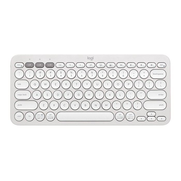 Teclado sem fio Logitech Pebble Keys 2 K380s