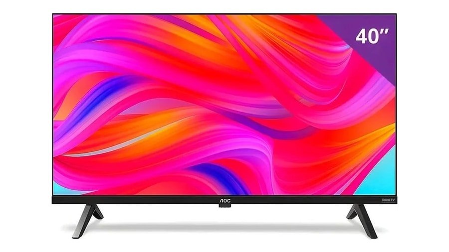 Smart TV 40S5045/78G Série 5045 Full HD 40" Roku AOC Bivolt