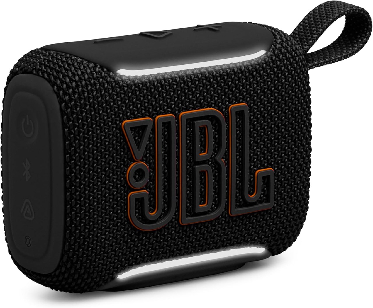 JBL Go 5 - Alto-falante ultraportátil à prova d'água e à prova de quedas com som lendário e iluminação de borda