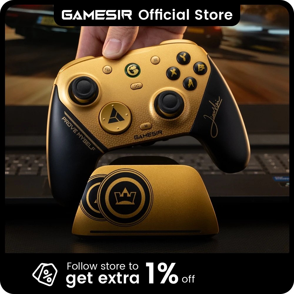 Controle Sem Fio GameSir G7 Pro 8K Champion Edition para Nintendo Switch 2