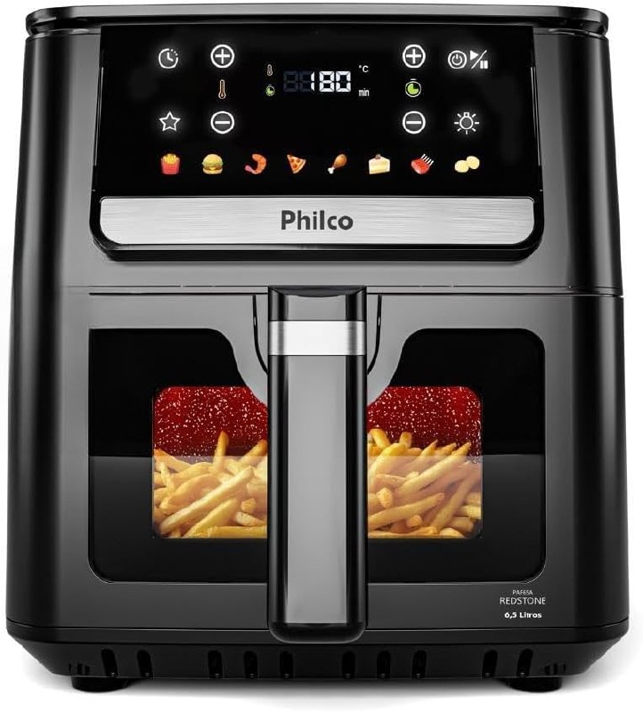 Air Fryer Philco 6,5L 1700W 127V | Visor Glass, PAF65