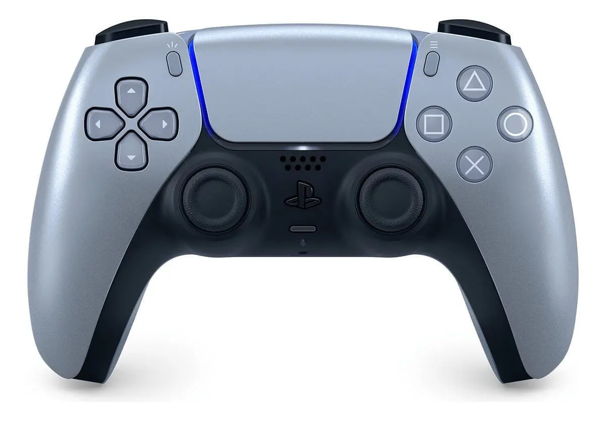 Controle sem fio DualSense Sterling Silver