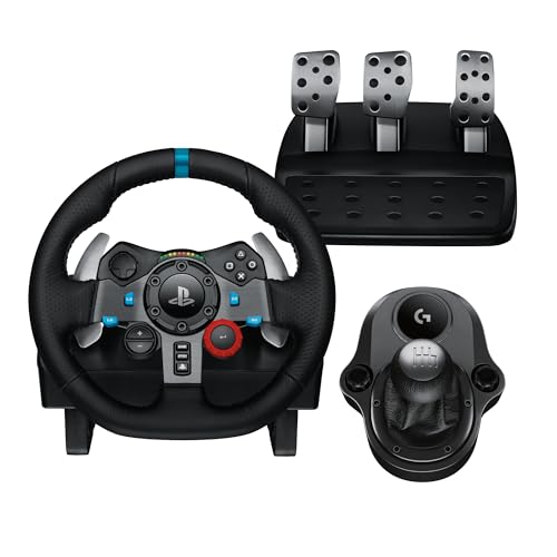 Combo Volante, Pedais e Cambio Logitech G29 SE Driving Force para PS5, PS4, PS3 e PC