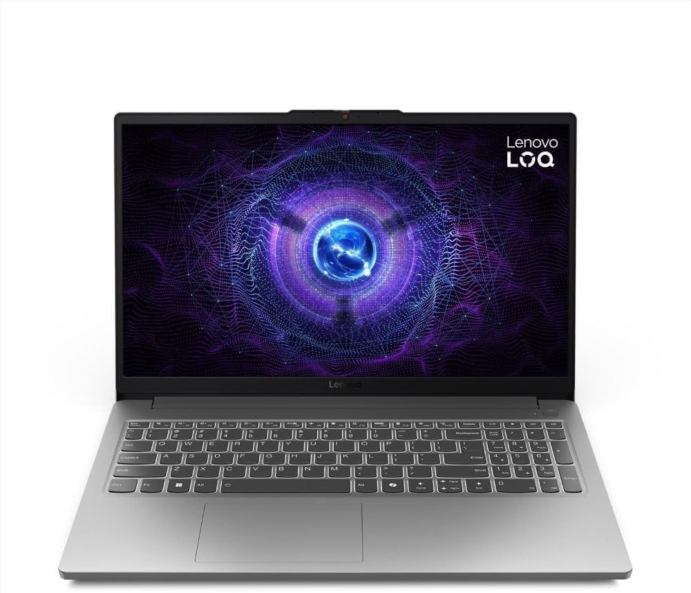 Notebook Gamer Lenovo LOQ E Core i5-12450HX, 8GB, 512GB SSD, RTX 3050 6GB, 15.6" 144Hz, Linux 83MES00100