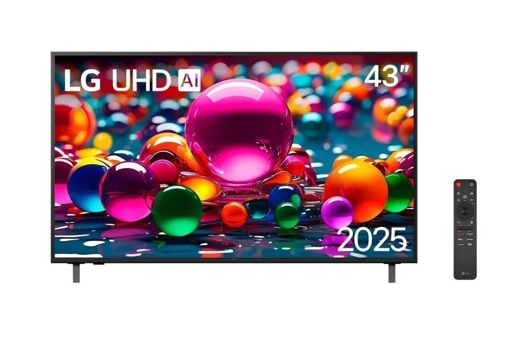 Smart TV 43' LG 43AU801C0SA 4K